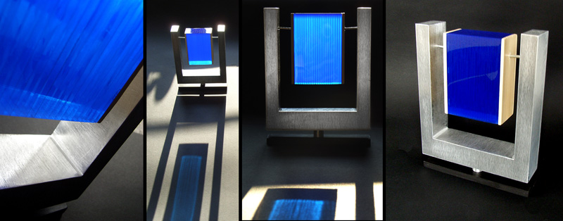 Ladění modře - pohledy